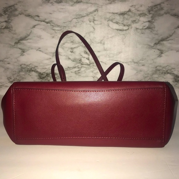 Coach Large Tote 36554 red. Leather - Picture 12 of 14